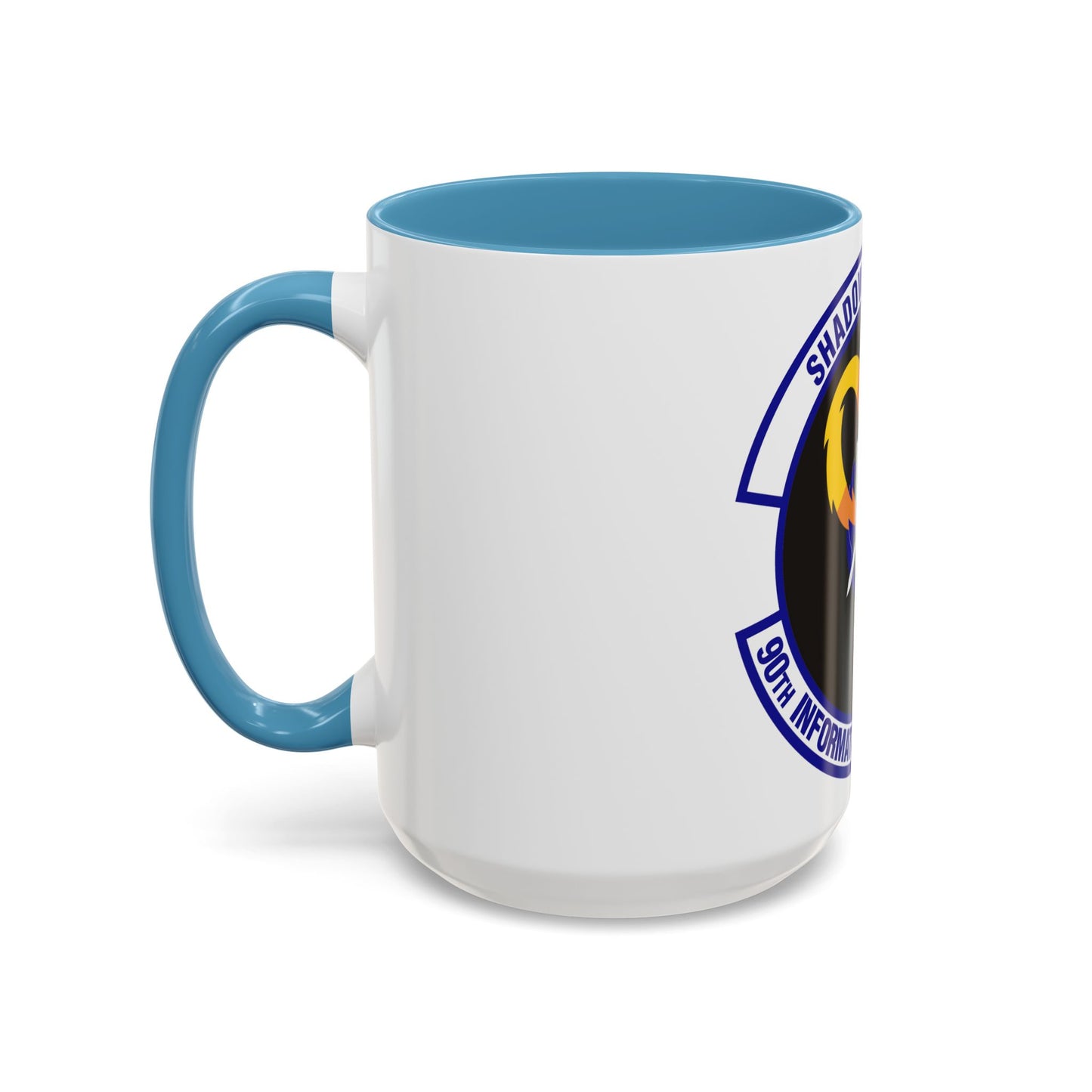 90th Information Operations Squadron (U.S. Air Force) Accent Coffee Mug