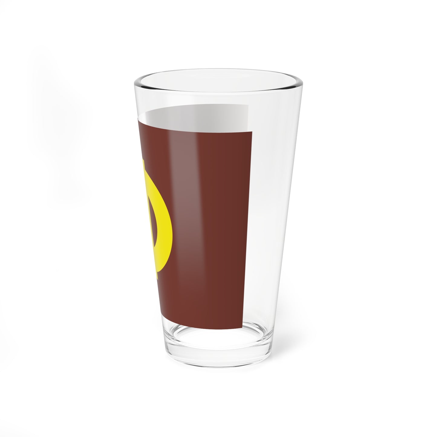 Flag of Yuzawa Niigata gold (Japan) Pint Glass 16oz