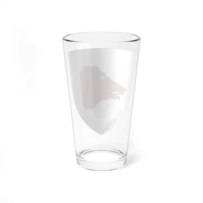 Emblem for the II-PLR (Denmark) (Coat of Arms) Pint Glass 16oz