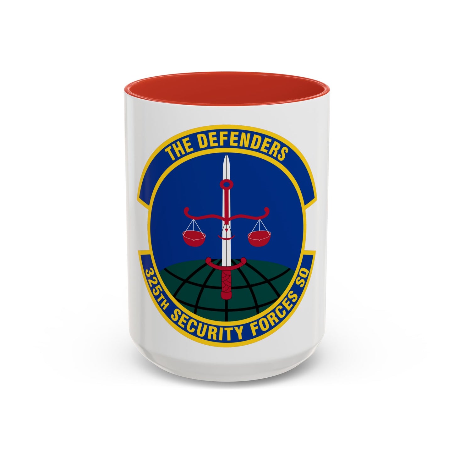 325 Security Forces Squadron ACC (U.S. Air Force) Accent Coffee Mug