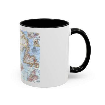 Canada - Eastern (1967) (Map) Accent Coffee Mug