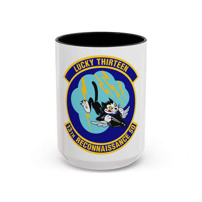 13th Reconnaissance Squadron (U.S. Air Force) Accent Coffee Mug