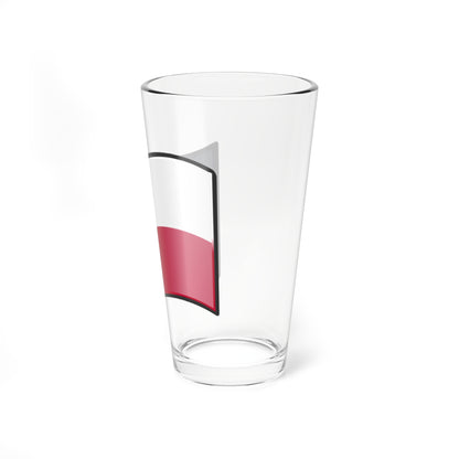 Nuvola Texas flag (United States) Pint Glass 16oz