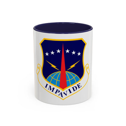 90th Space Wing (U.S. Air Force) Accent Coffee Mug