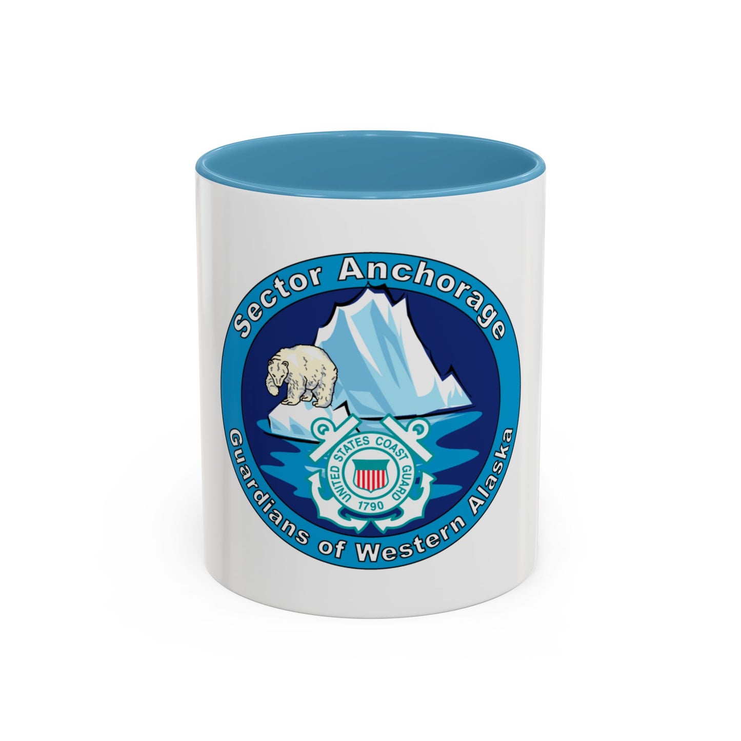USCG Sector Anchorage (U.S. Coast Guard) Accent Coffee Mug