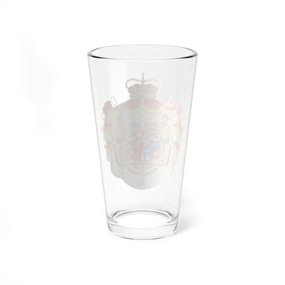 Coat of Arms of Valdemar of Danemark 1819-1903 (Denmark) (Coat of Arms) Pint Glass 16oz