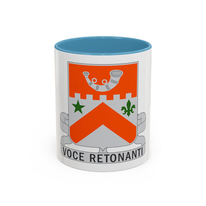 134 Signal Battalion (U.S. Army) Accent Coffee Mug