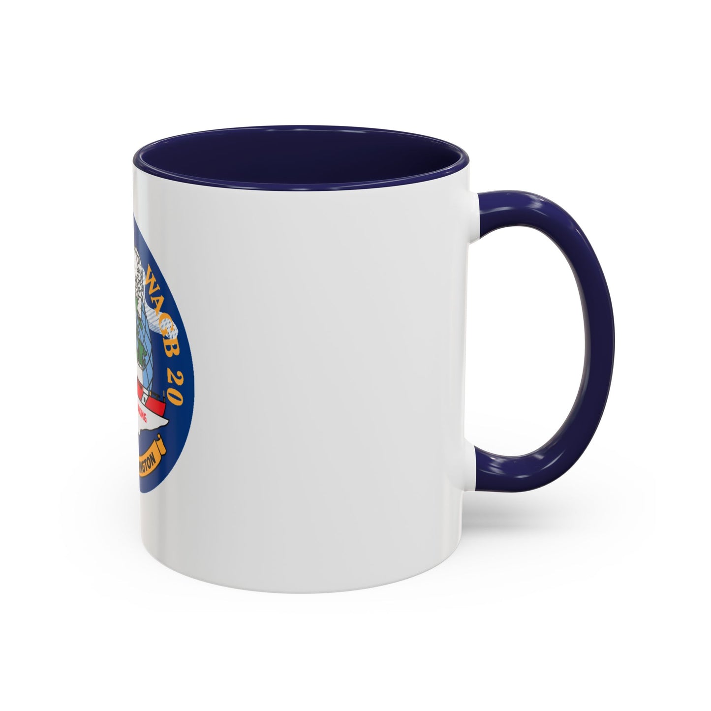 USCGC Healy WAGB 20 Seattle Wash (U.S. Coast Guard) Accent Coffee Mug
