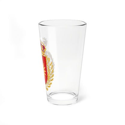 Uppsala universitet vapen (Sweden) (Coat of Arms) Pint Glass 16oz