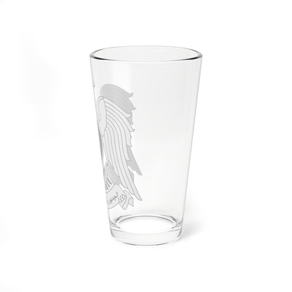Seal of the President of Syria 1980-2024 (Syria) (Coat of Arms) Pint Glass 16oz
