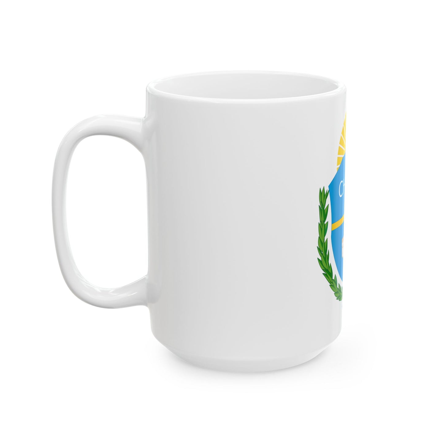 Coat of Arms Chubut Argentina - White Coffee Mug