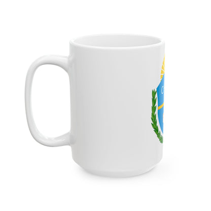 Coat of Arms Chubut Argentina - White Coffee Mug