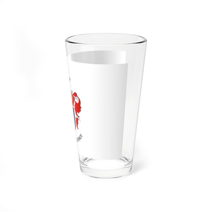 Flag of Mezoszentgyorgy (Hungary) Pint Glass 16oz