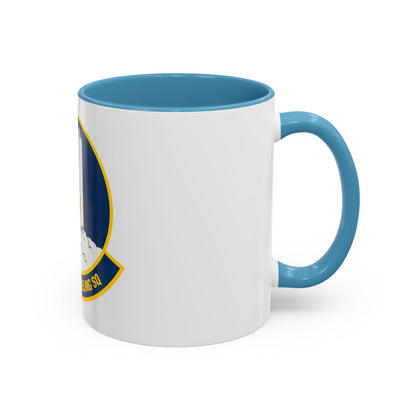756 Air Refueling Squadron AFRC (U.S. Air Force) Accent Coffee Mug