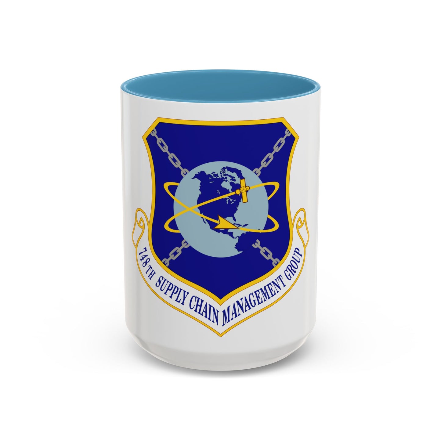748 Supply Chain Management Group AFMC (U.S. Air Force) Accent Coffee Mug