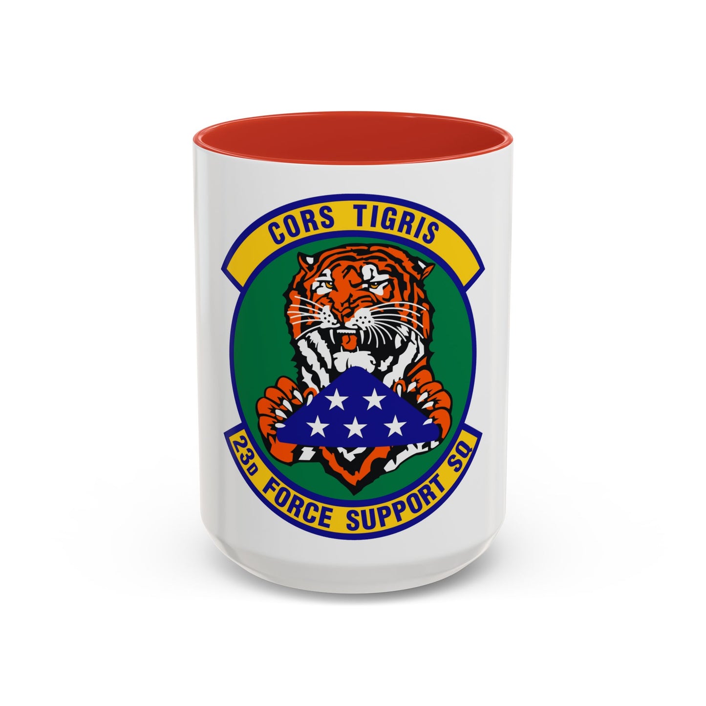 23d Force Support Squadron (U.S. Air Force) Accent Coffee Mug