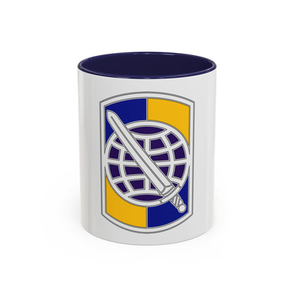 358 Civil Affairs Brigade 2 (U.S. Army) Accent Coffee Mug