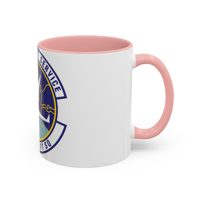 Tasse à café décorative du 76e escadron de transport aérien (US Air Force)