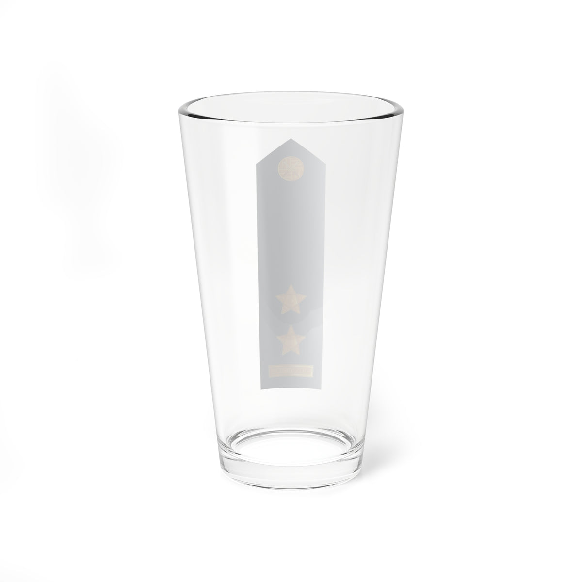 Czech Airforce OF 4 (Czech Republic) (Military Rank) Pint Glass 16oz