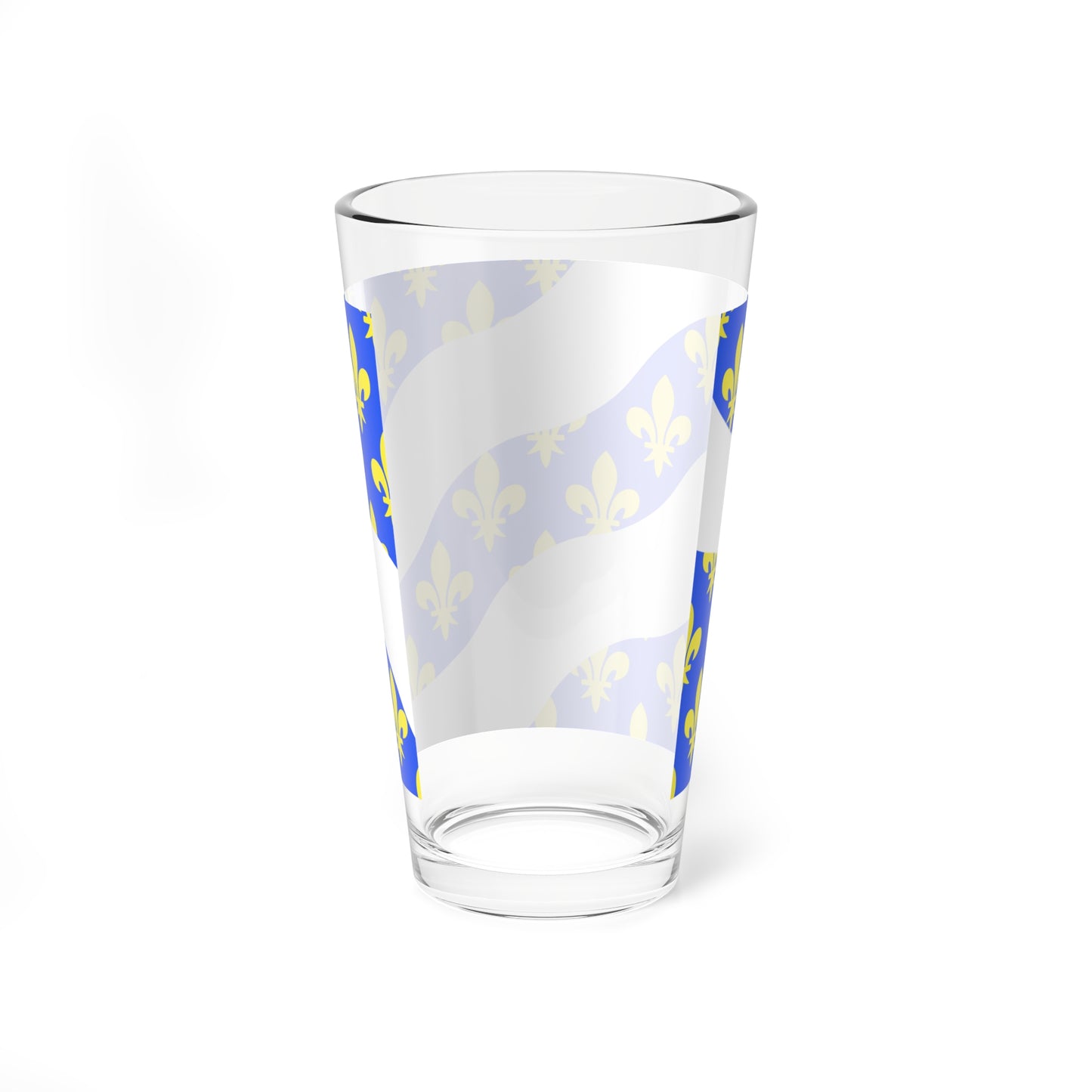 Flag of Yvelines France - Pint Glass 16oz