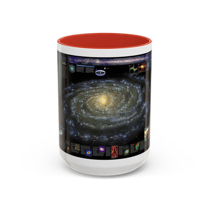 Space - Milky Way (2002) (Map) Accent Coffee Mug