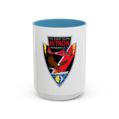 USCG HITRON Jax FL (U.S. Coast Guard) Accent Coffee Mug