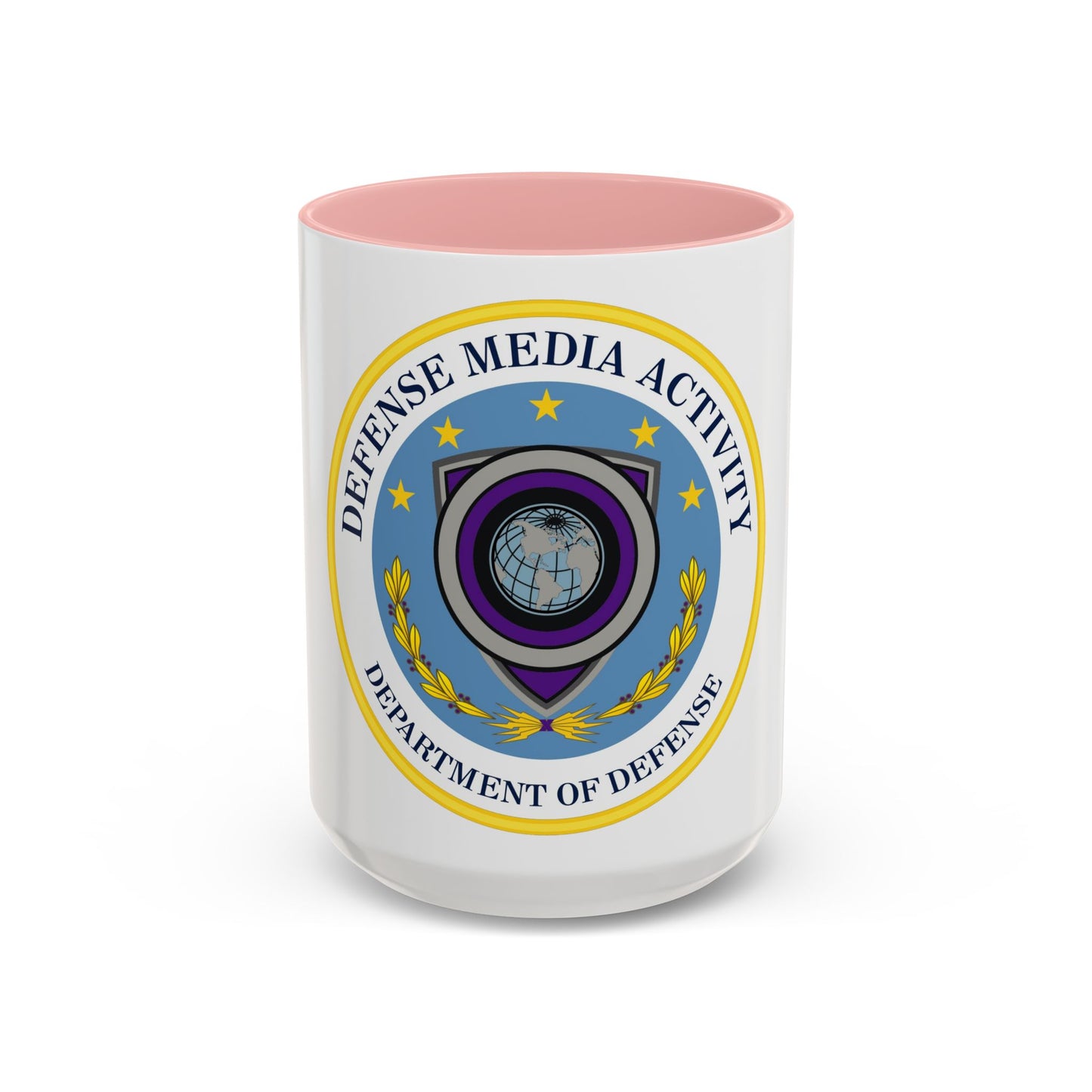 Defense Media Activity (U.S. Army) Accent Coffee Mug