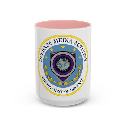 Defense Media Activity (U.S. Army) Accent Coffee Mug