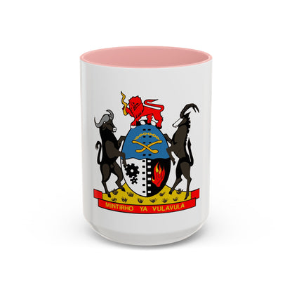 Coat of arms of Gazankulu - Accent Coffee Mug