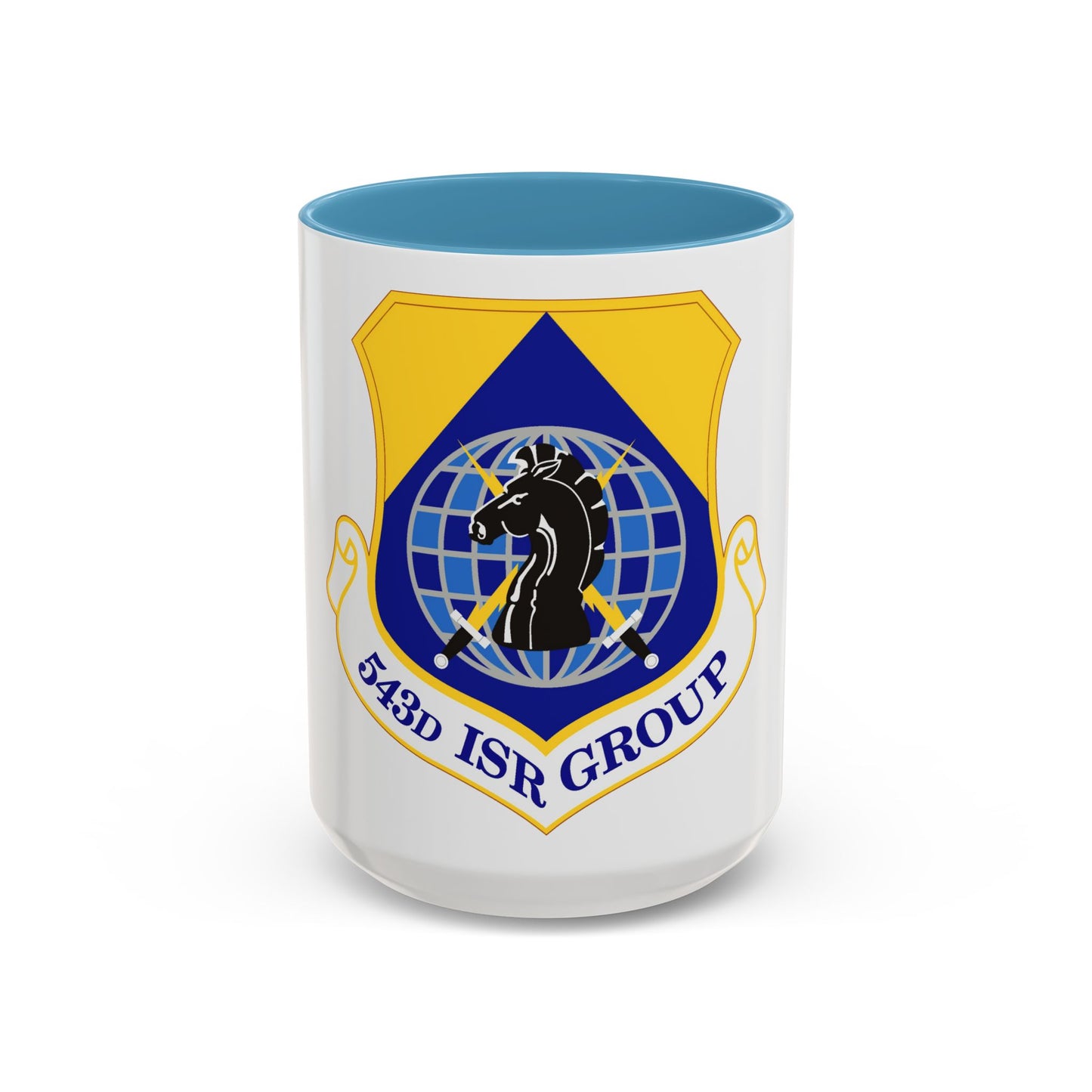 543 Intelligence Surveillance and Reconnaissance Group AFISRA (U.S. Air Force) Accent Coffee Mug