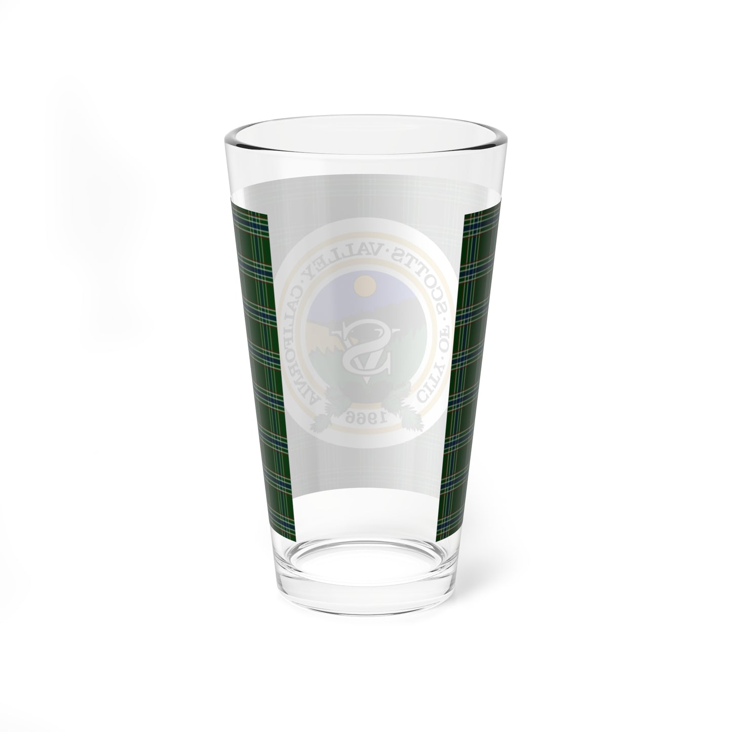 Flag of Scotts Valley California (United States) Pint Glass 16oz
