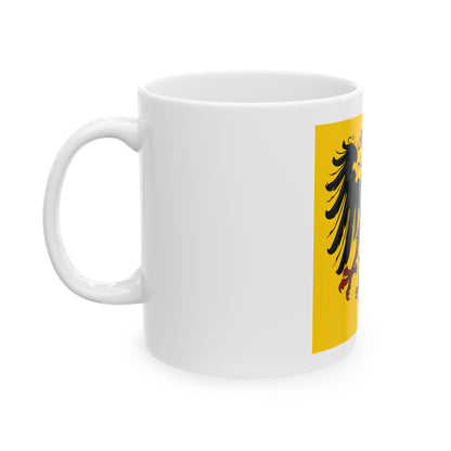 Naval Jack of the German Confederation (Germany) White Coffee Mug