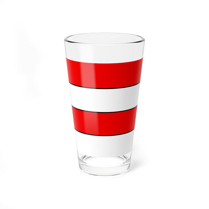 CHE Zofingen Flag (Switzerland) Pint Glass 16oz