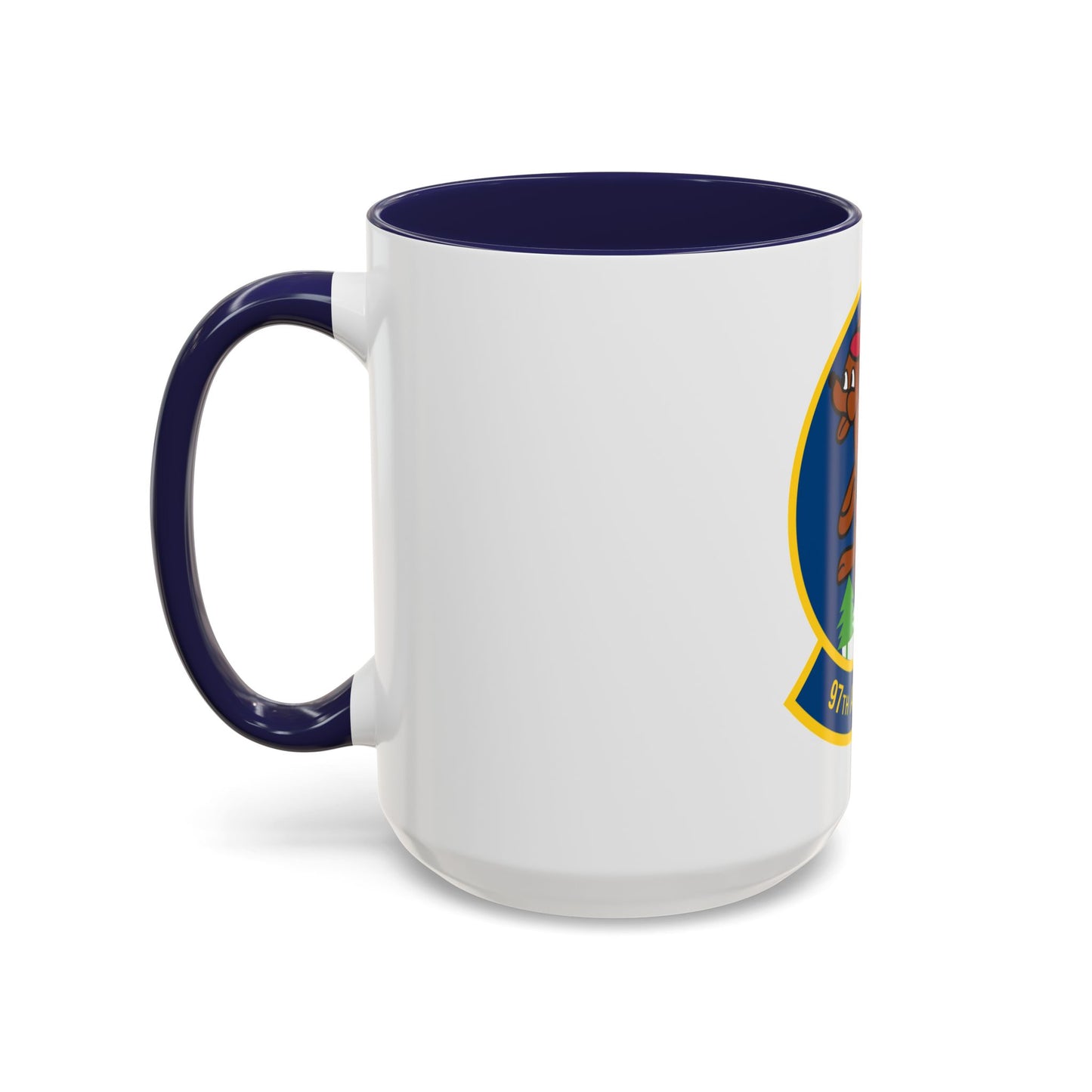 97 Airlift Squadron AFRC (U.S. Air Force) Accent Coffee Mug