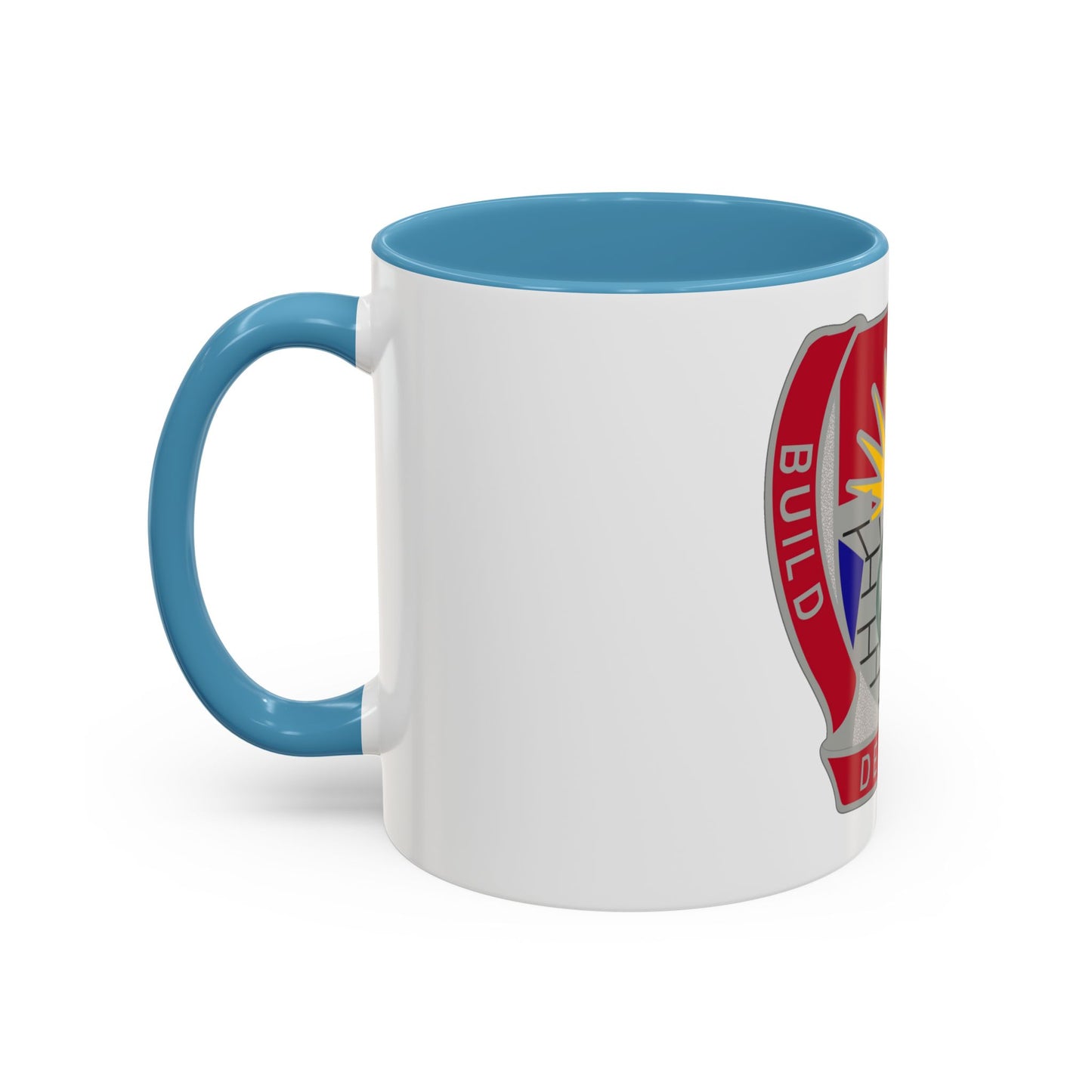 204 Engineer Battalion (U.S. Army) Accent Coffee Mug