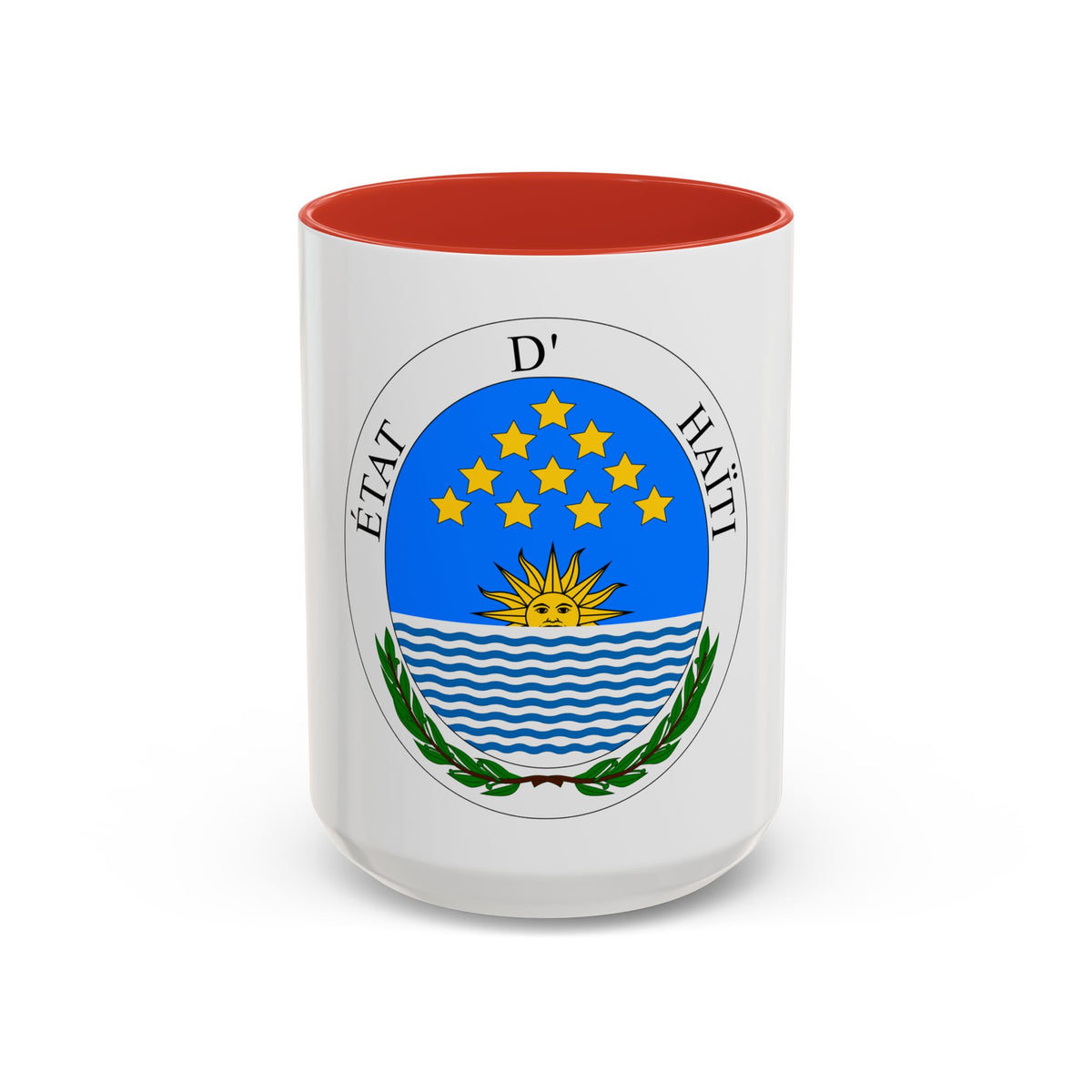 Seal of State of Haiti - Accent Coffee Mug