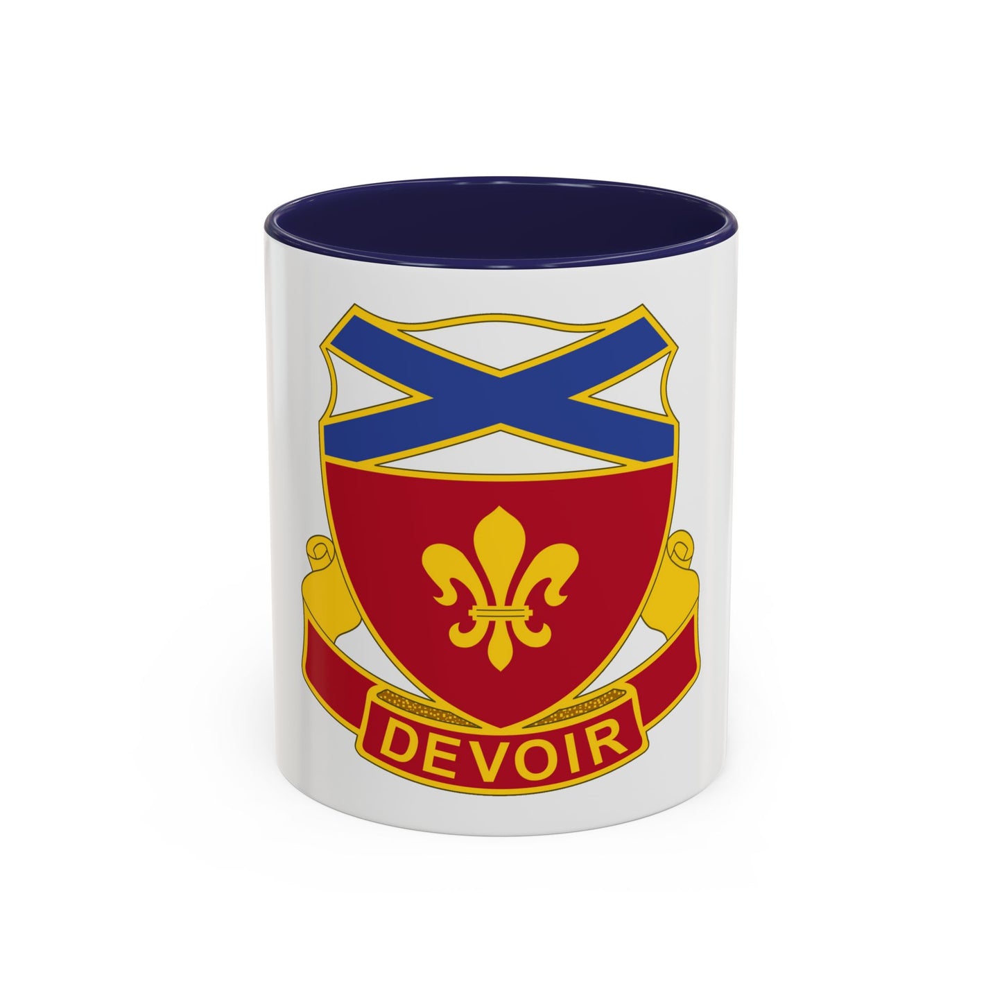 242 Engineer Battalion (U.S. Army) Accent Coffee Mug