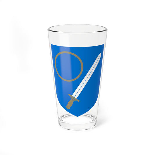 Võrumaa vapp (Estonia) (Coat of Arms) Pint Glass 16oz