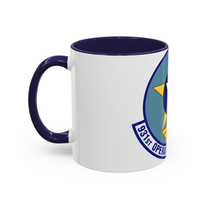 931st Operations Support Squadron (U.S. Air Force) Accent Coffee Mug