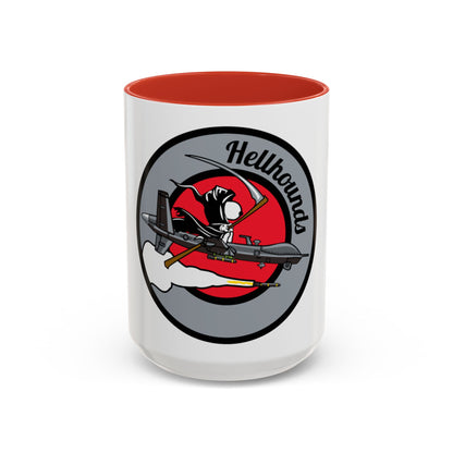 Hellbound Snoopy 20th ASq (U.S. Air Force) Accent Coffee Mug