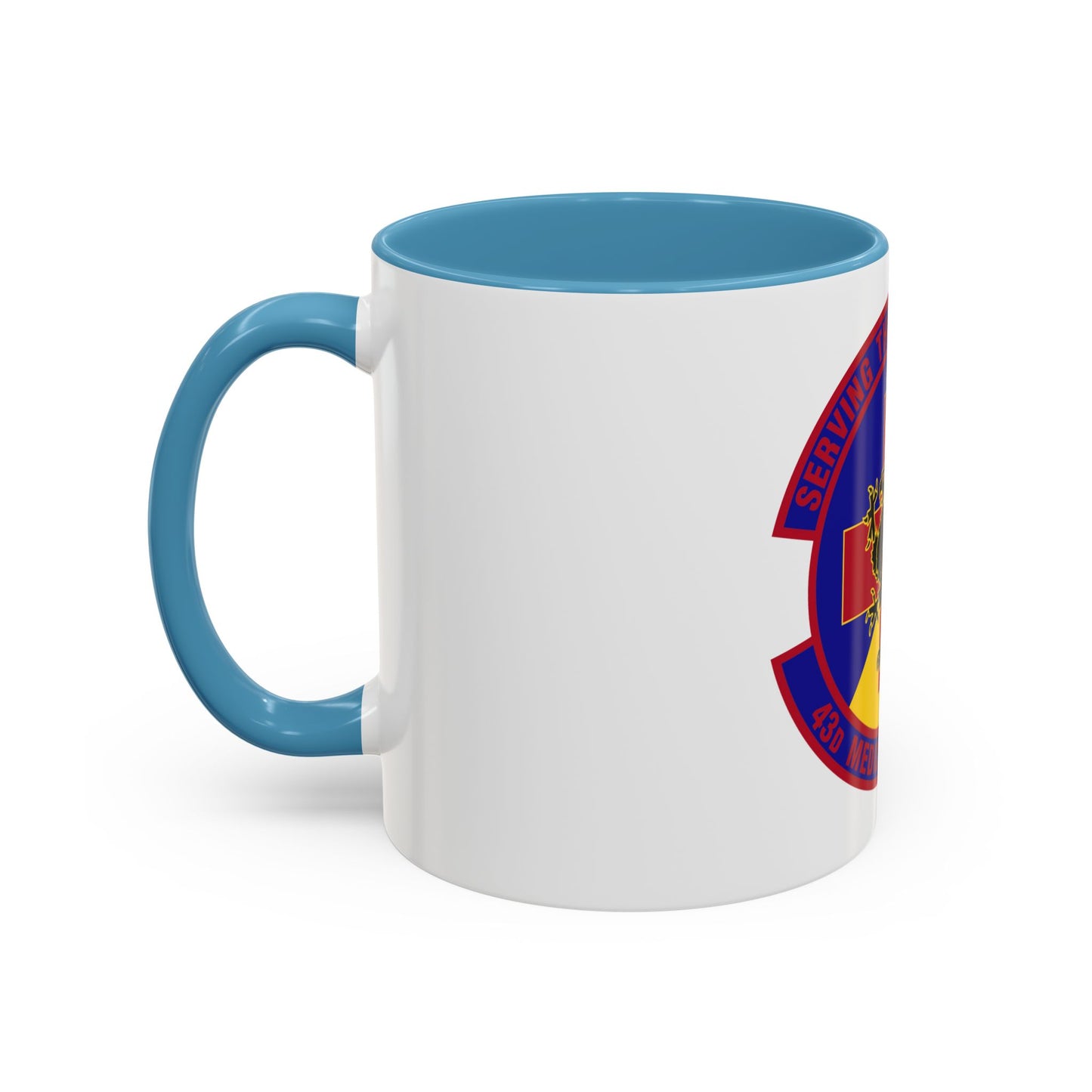 43d Medical Squadron (U.S. Air Force) Accent Coffee Mug