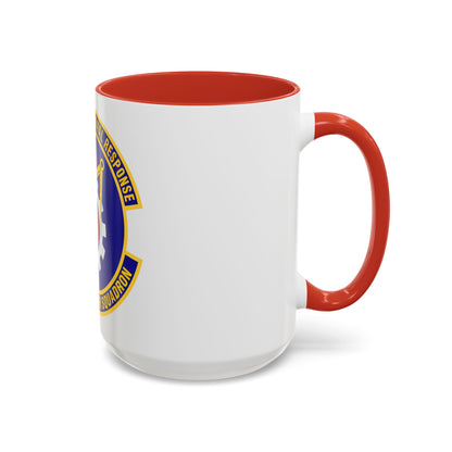 6th Civil Engineer Squadaron (U.S. Air Force) Accent Coffee Mug