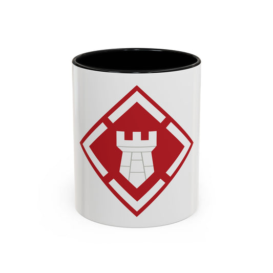 20th Engineer Brigade (U.S. Army) Accent Coffee Mug