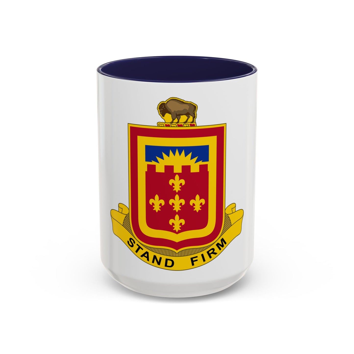 350 Armored Field Artillery Battalion (U.S. Army) Accent Coffee Mug