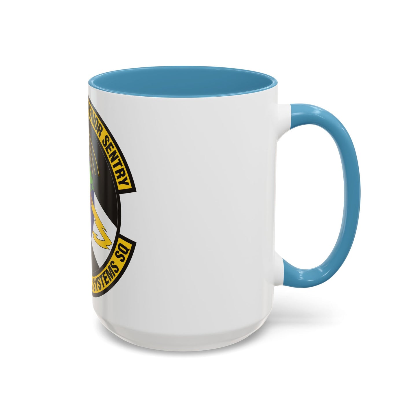 636th Electronic Systems Squadron (U.S. Air Force) Accent Coffee Mug