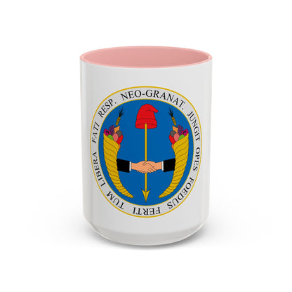 Coat of arms of United Provinces of New Granada - Accent Coffee Mug