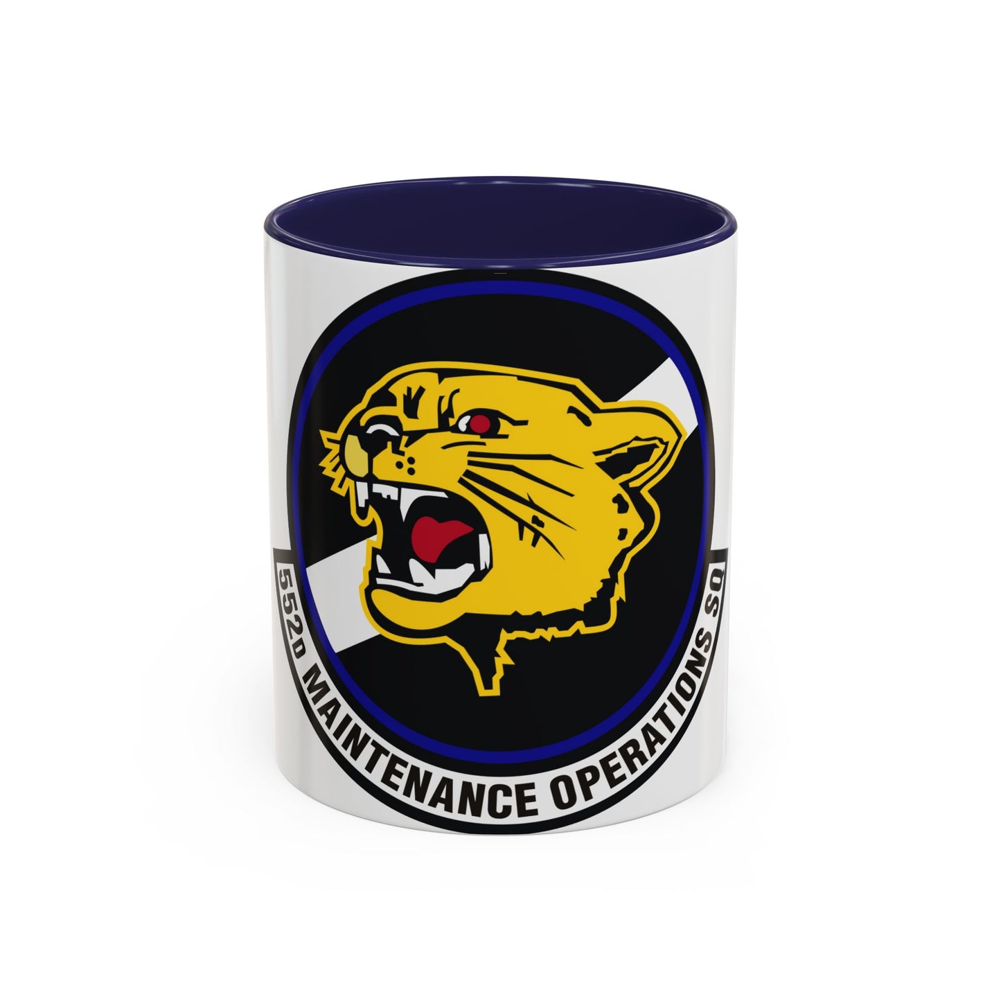 552nd Maintenance Operations Squadron (U.S. Air Force) Accent Coffee Mug