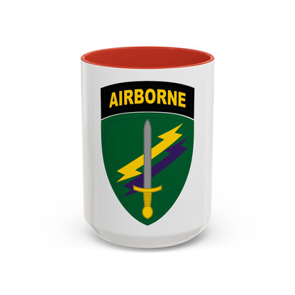 Civil Affairs and Psychological Operations Command Airborne (U.S. Army) Accent Coffee Mug