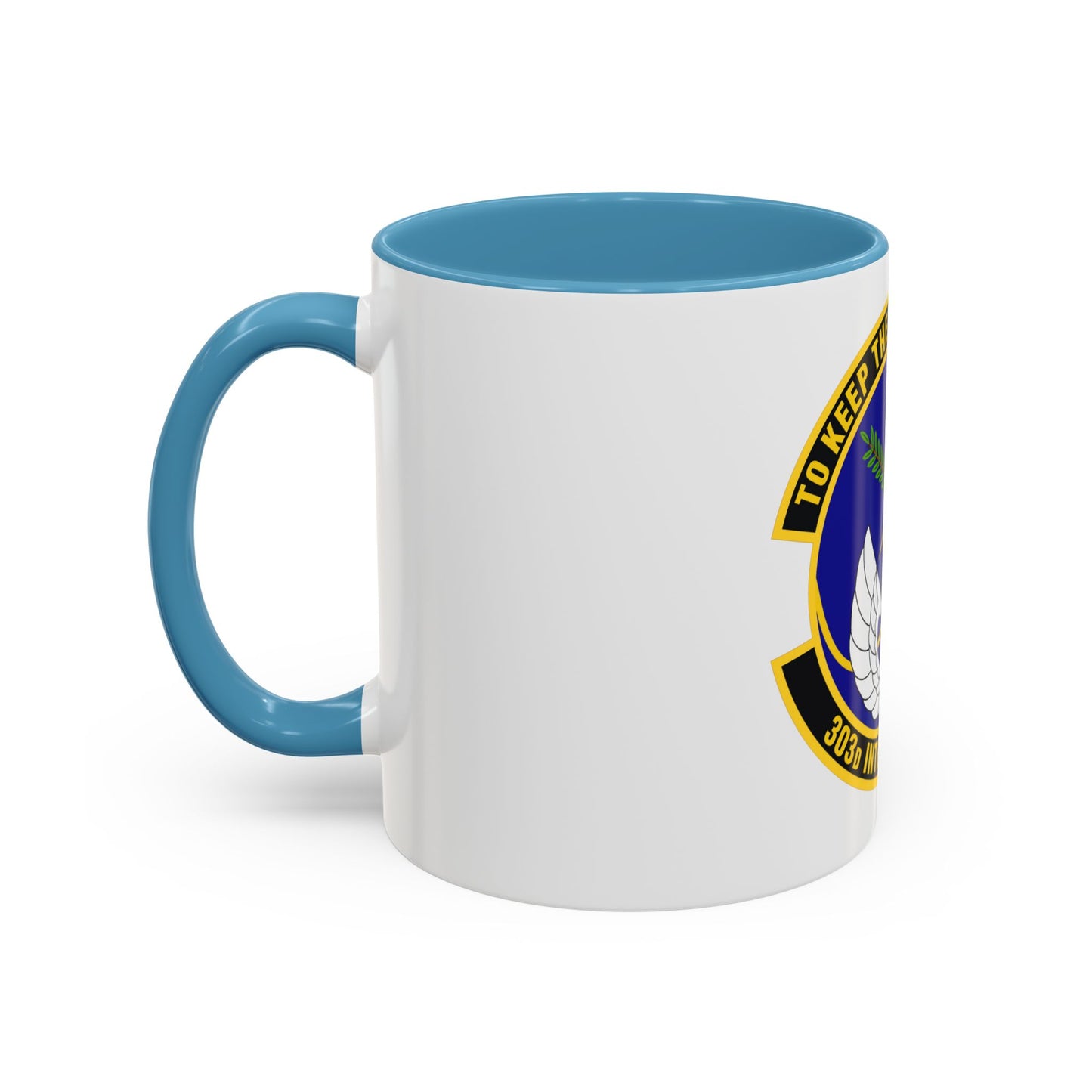 303d Intelligence Squadron (U.S. Air Force) Accent Coffee Mug