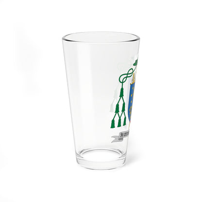 Escudo de Javier Vilanova Pellisa (Spain) (Coat of Arms) Pint Glass 16oz